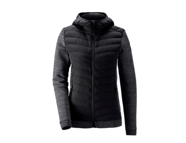 Hybrid Hooded Knitted Jacket