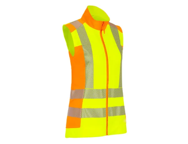 Reflector High vis bodywarmer vest logo printed